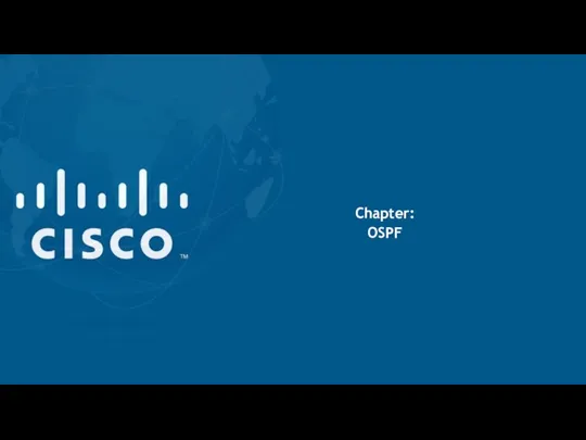 Chapter: OSPF