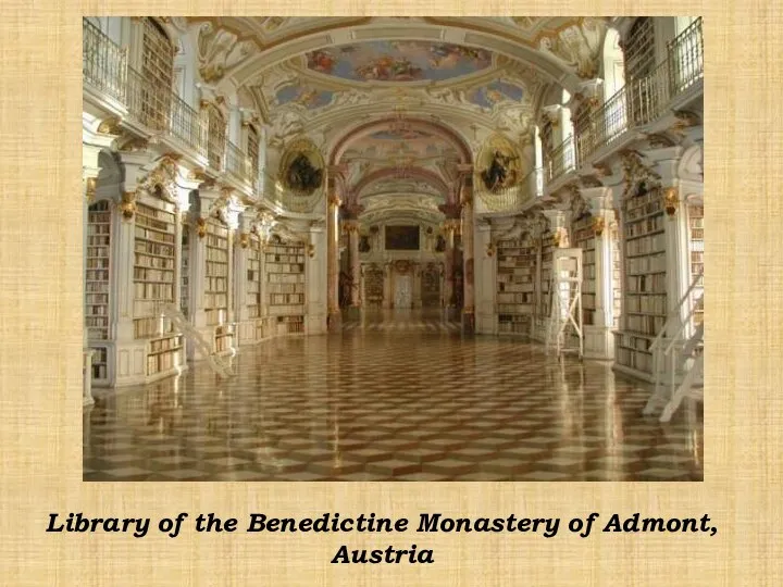 Library of the Benedictine Monastery of Admont, Austria