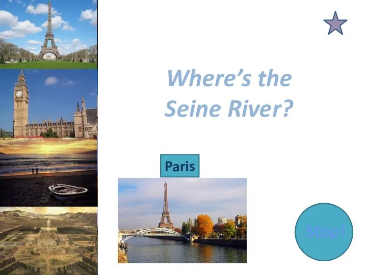 Where’s the Seine River? Paris Stop!
