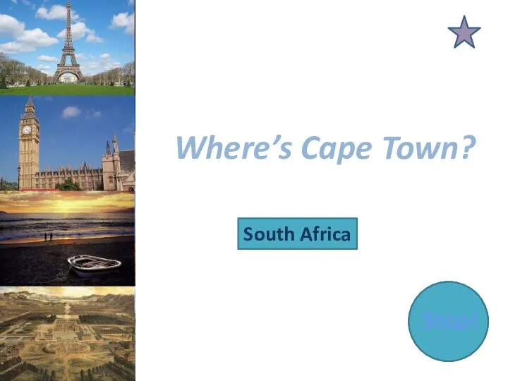 Where’s Cape Town? South Africa Stop!