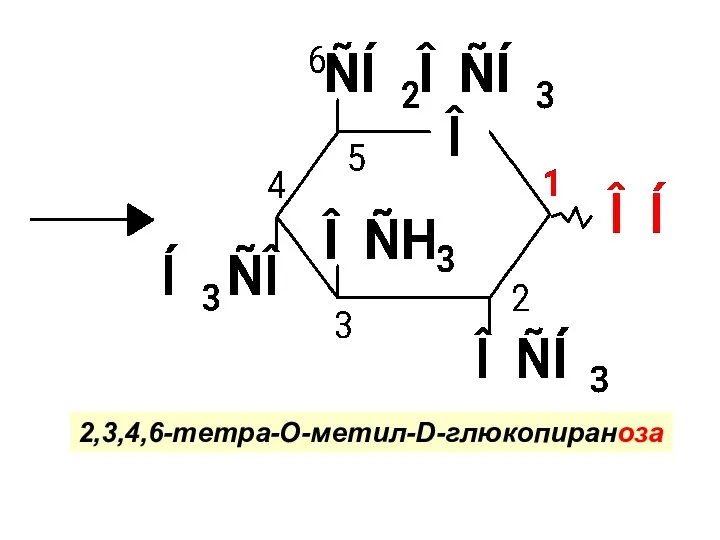 2,3,4,6-тетра-О-метил-D-глюкопираноза