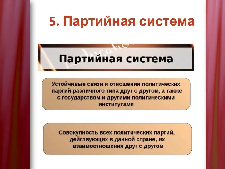 5. Партийная система