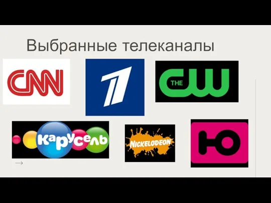 Выбранные телеканалы