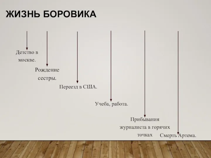 ЖИЗНЬ БОРОВИКА Детство в москве. Рождение сестры. Переезд в США. Учеба, работа.