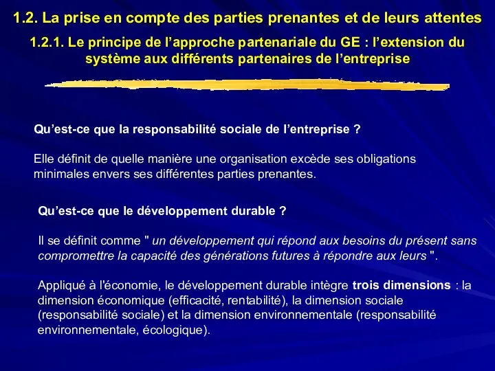 Qu’est-ce que la responsabilité sociale de l’entreprise ? Elle définit de quelle