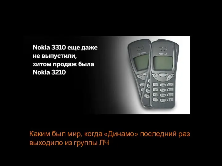 Каким был мир, когда «Динамо» последний раз выходило из группы ЛЧ