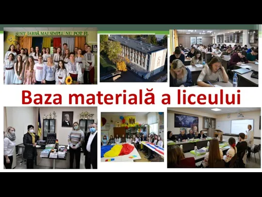 Baza materială a liceului