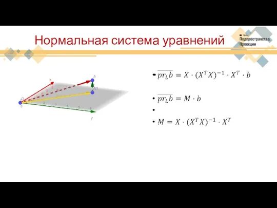 Нормальная система уравнений