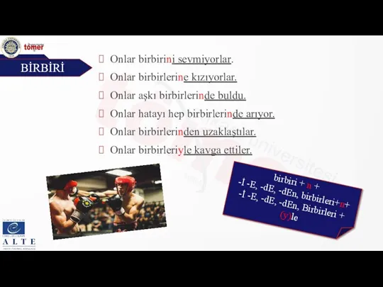 Onlar birbirini sevmiyorlar. Onlar birbirlerine kızıyorlar. Onlar aşkı birbirlerinde buldu. Onlar hatayı