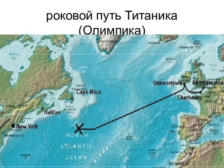 роковой путь Титаника(Олимпика)