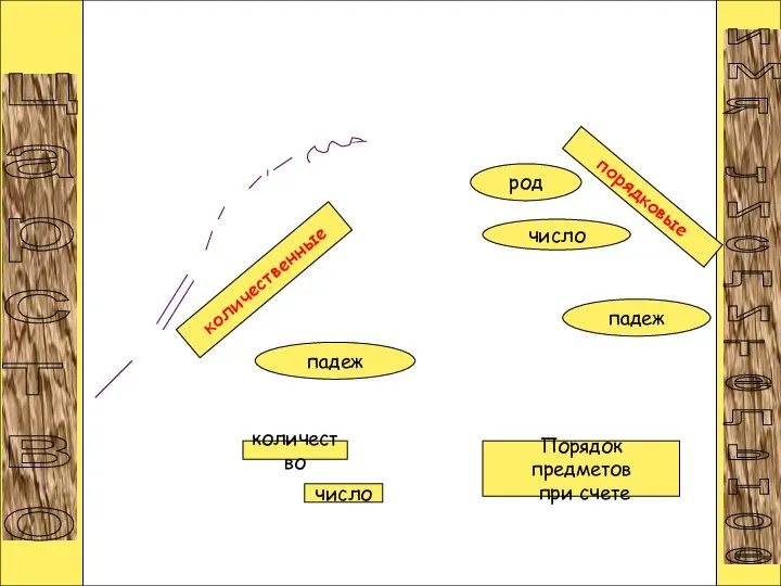 число ц а р с т в о и м я ч