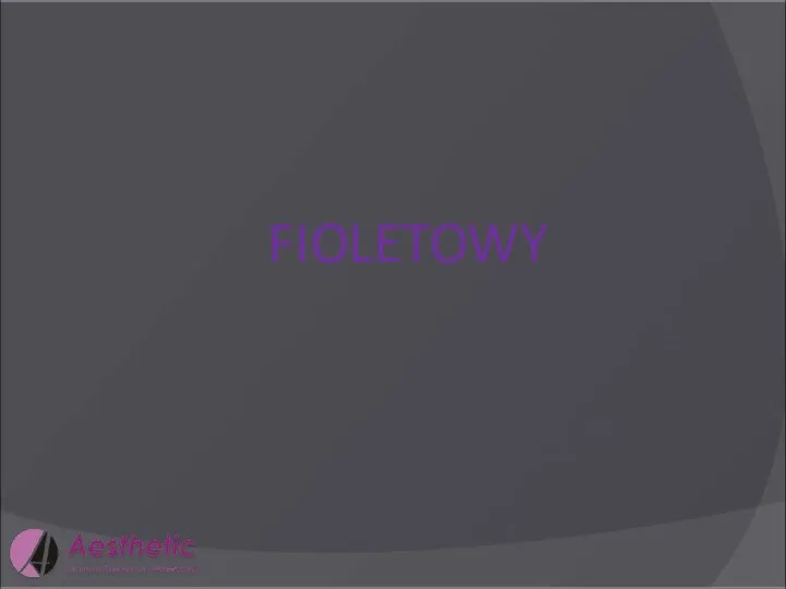 FIOLETOWY