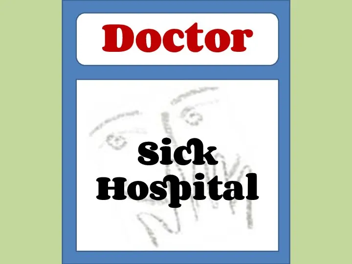Sick Hospital Doctor