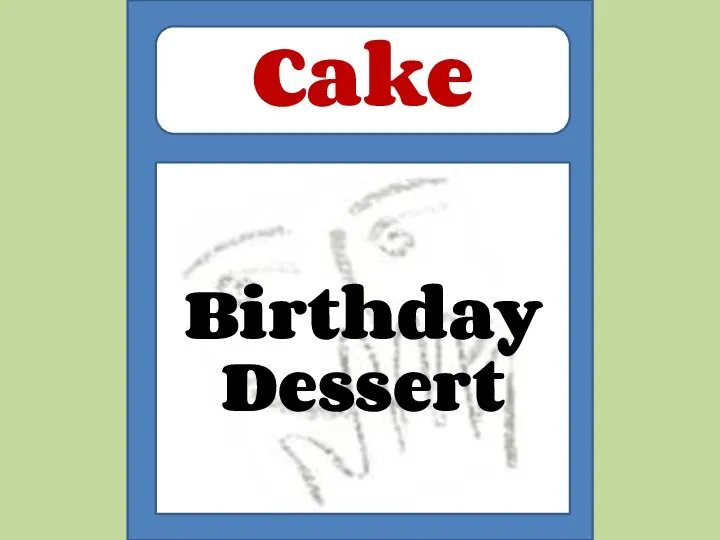 Birthday Dessert Cake