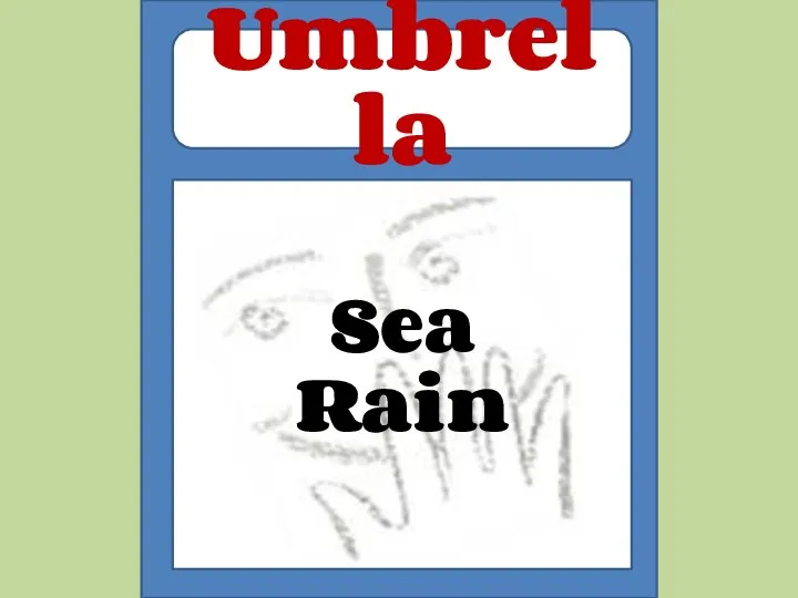 Sea Rain Umbrella