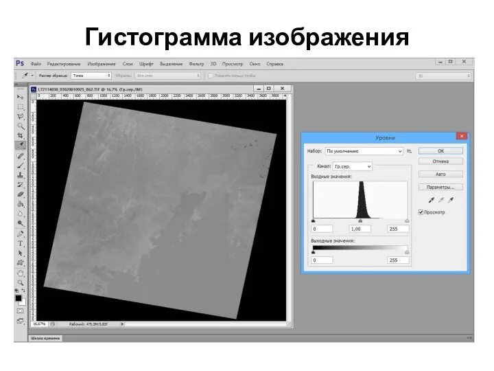 Гистограмма изображения