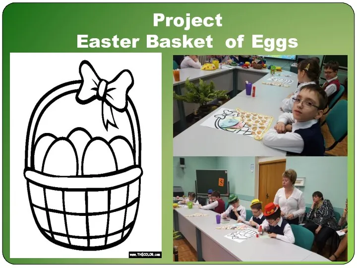 Project Easter Basket of Eggs