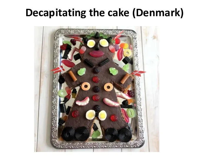 Decapitating the cake (Denmark)