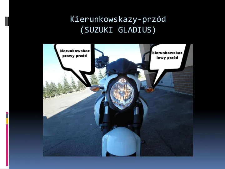 Kierunkowskazy-przód (SUZUKI GLADIUS)