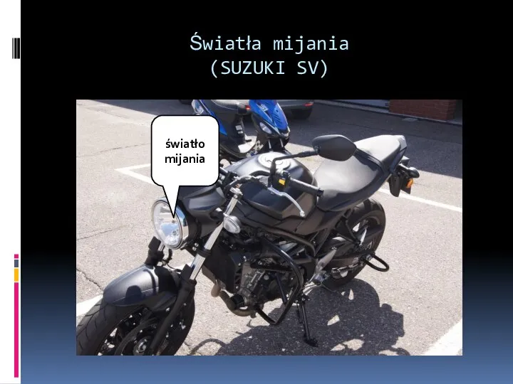 Światła mijania (SUZUKI SV) światło mijania