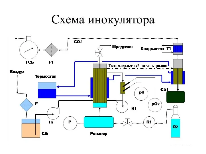 Схема инокулятора