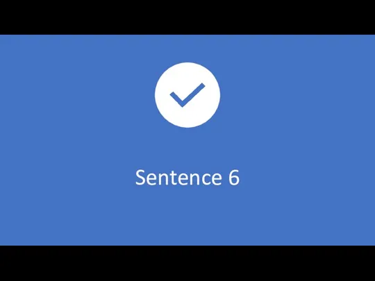 Sentence 6