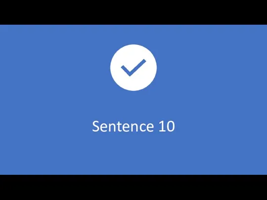 Sentence 10