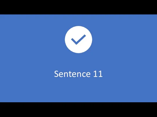 Sentence 11