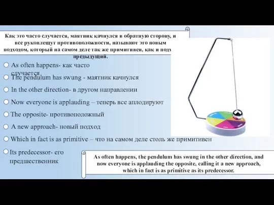 Как это часто случается, маятник качнулся в обратную сторону, и все рукоплещут