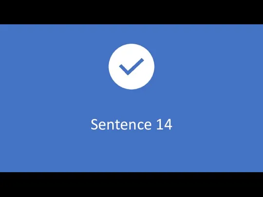 Sentence 14