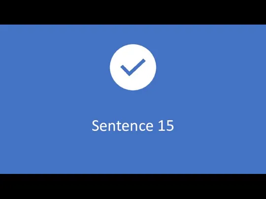Sentence 15