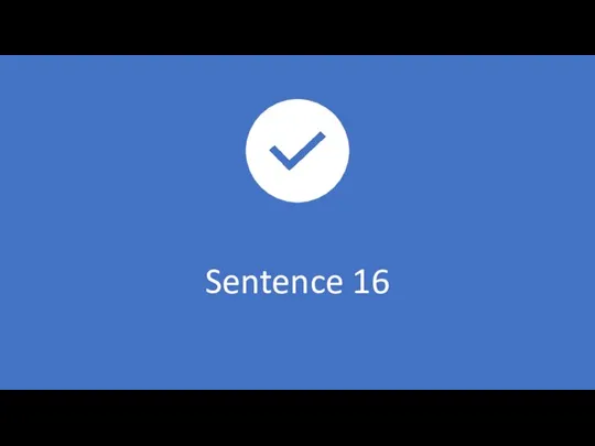 Sentence 16
