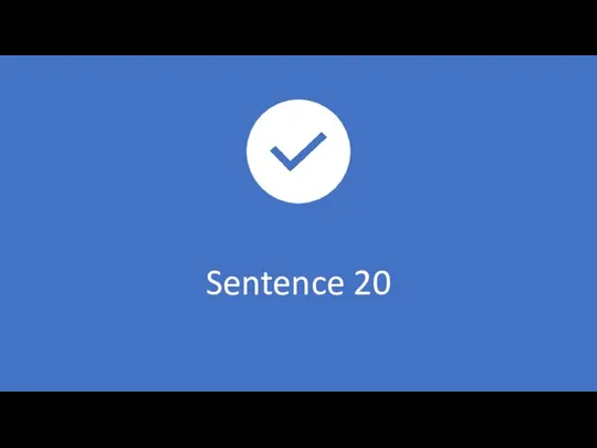 Sentence 20