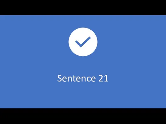 Sentence 21