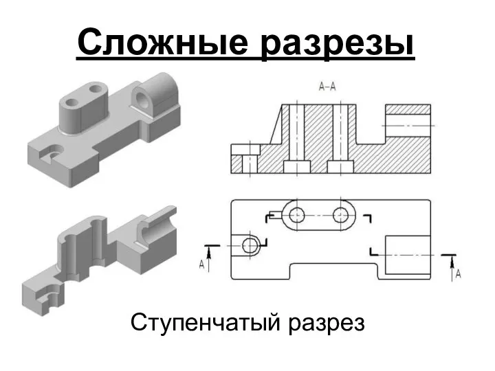 Ступенчатый разрез Сложные разрезы