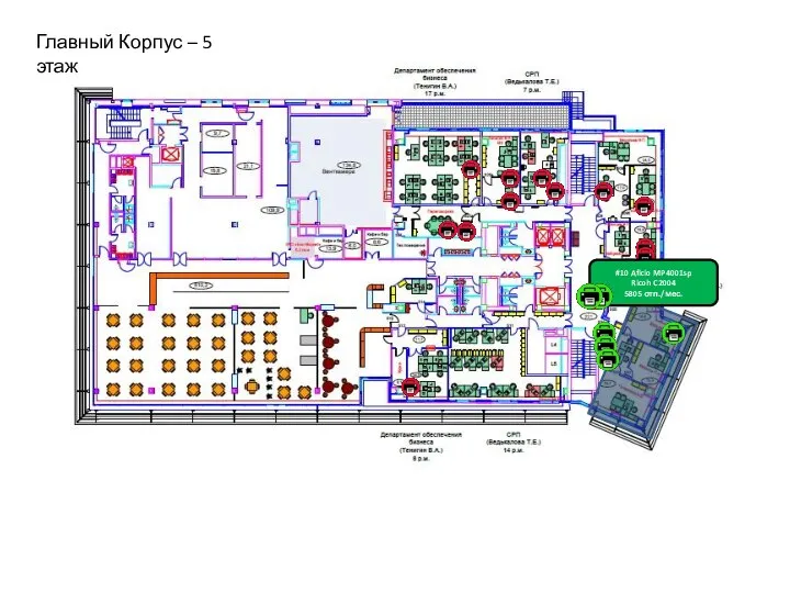 Главный Корпус – 5 этаж