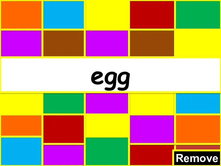 Remove egg