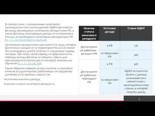 В соответствии с положениями налогового законодательства плательщиками НДФЛ признаются физлица, являющиеся налоговыми