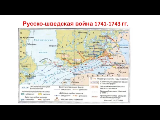 Русско-шведская война 1741-1743 гг.