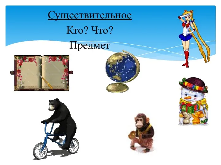 Существительное Кто? Что? Предмет