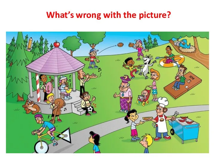 What’s wrong with the picture?