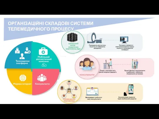 ОРГАНІЗАЦІЙНІ СКЛАДОВІ СИСТЕМИ ТЕЛЕМЕДИЧНОГО ПРОЦЕСУ