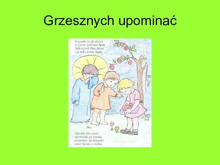 Grzesznych upominać