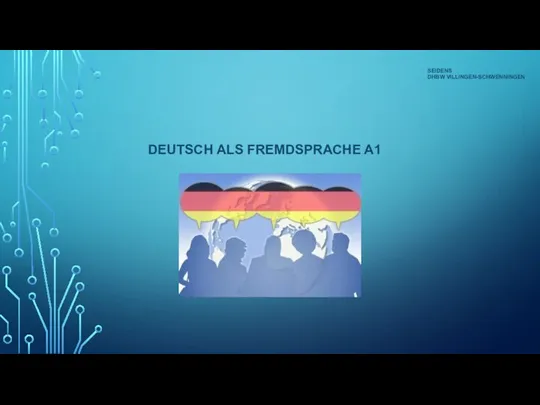 Deutsch als fremdsprache A1