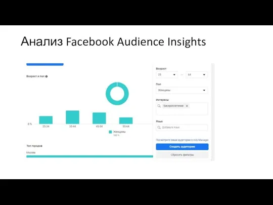Анализ Facebook Audience Insights
