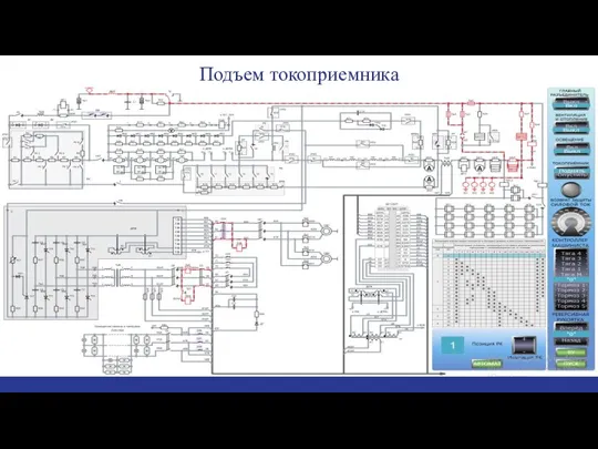 Подъем токоприемника