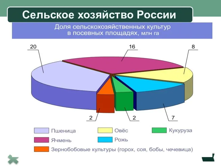 Title in here Title in here Title in here Зерновое хозяйство 54%