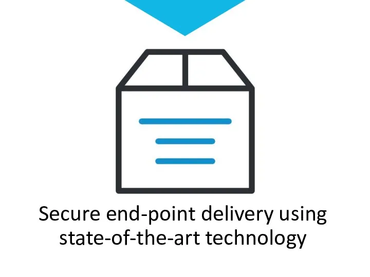 Secure end-point delivery using state-of-the-art technology