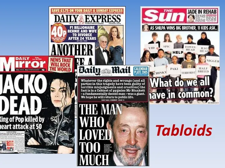 Tabloids