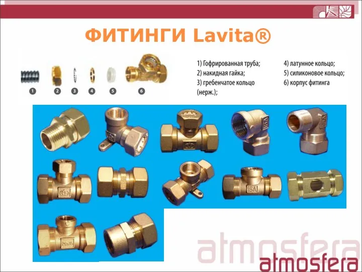 ФИТИНГИ Lavita®